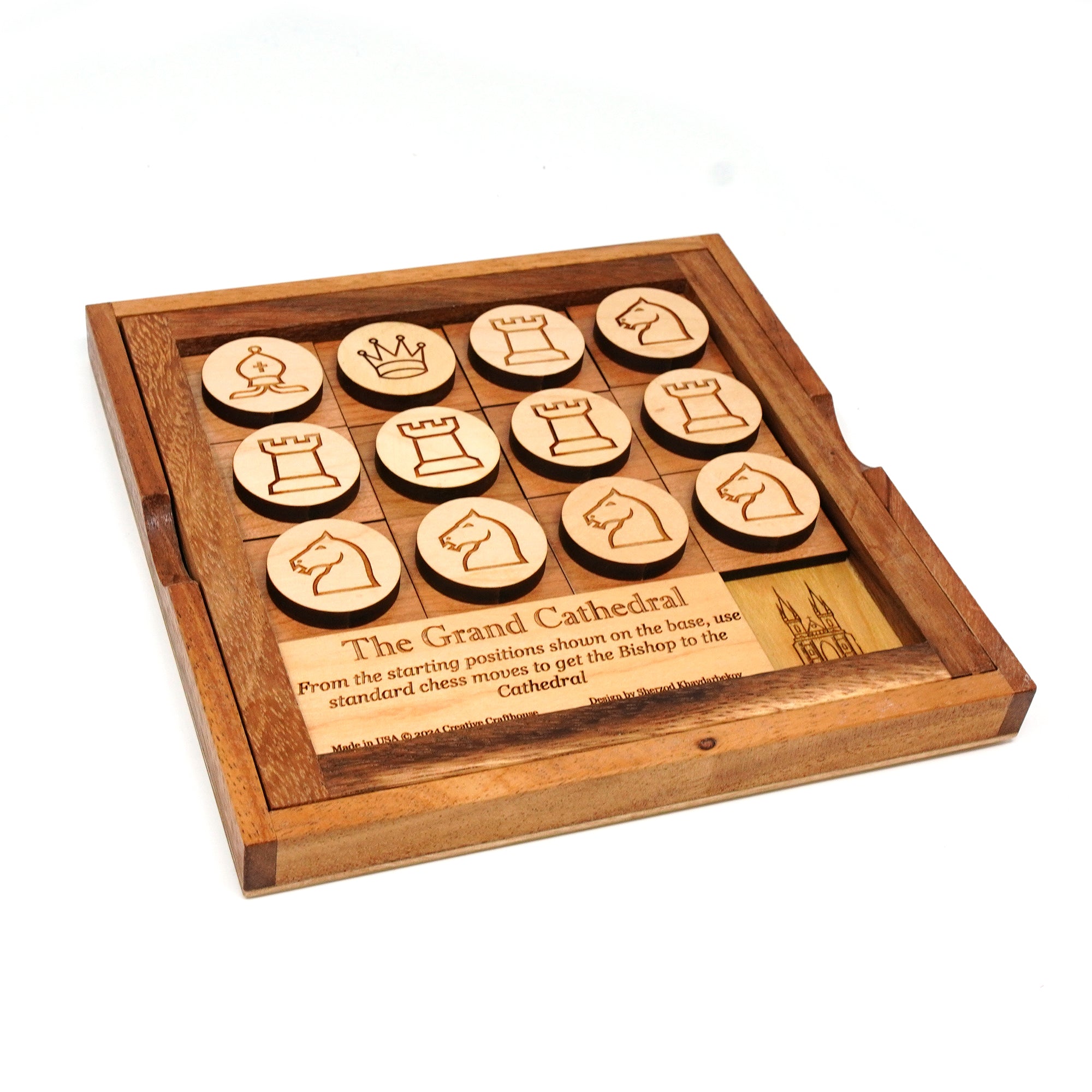 Grand Cathedral Chess Puzzle