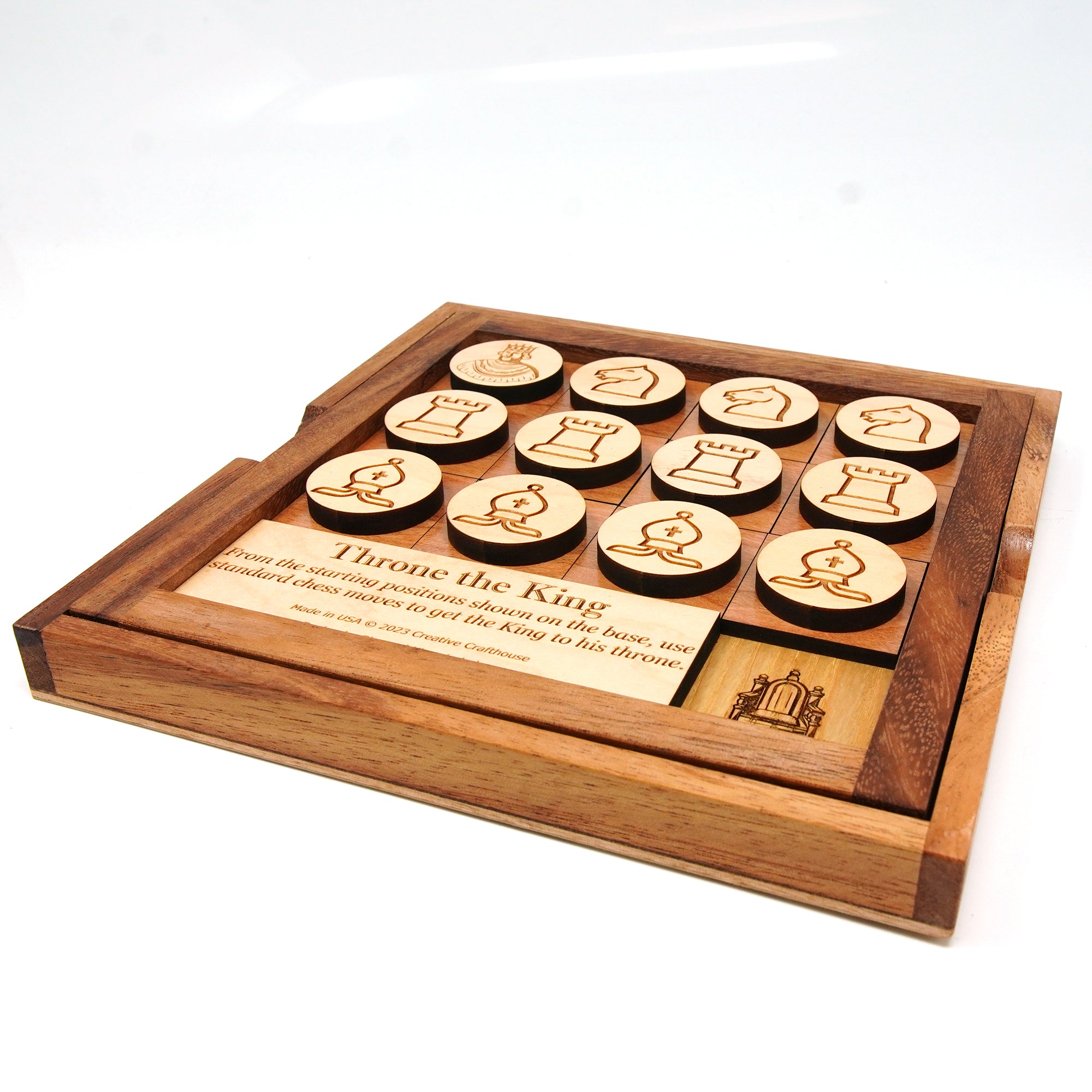 Throne The King Chess Puzzle
