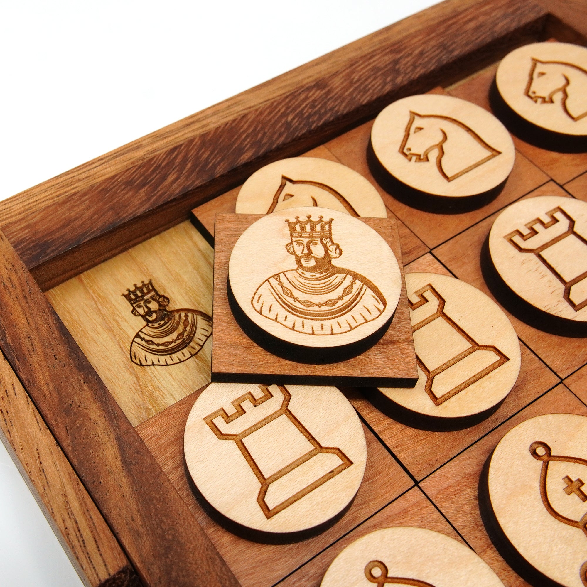 Throne The King Chess Puzzle