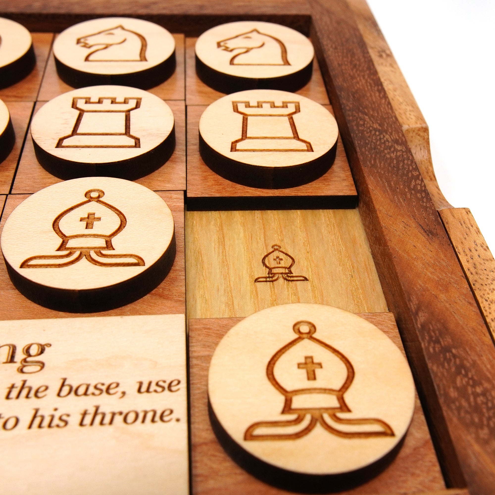 Throne The King Chess Puzzle