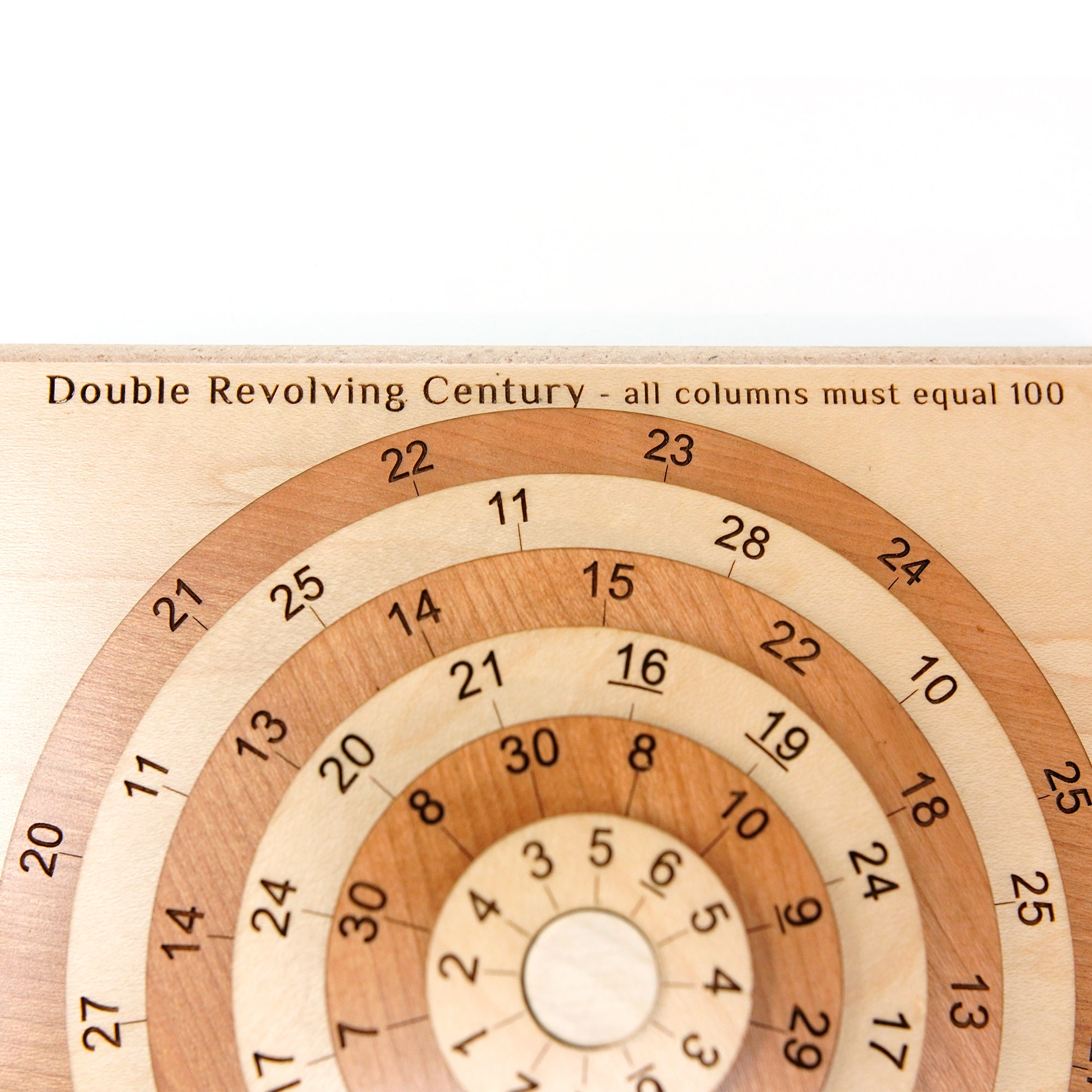 Revolving Double Century Puzzle