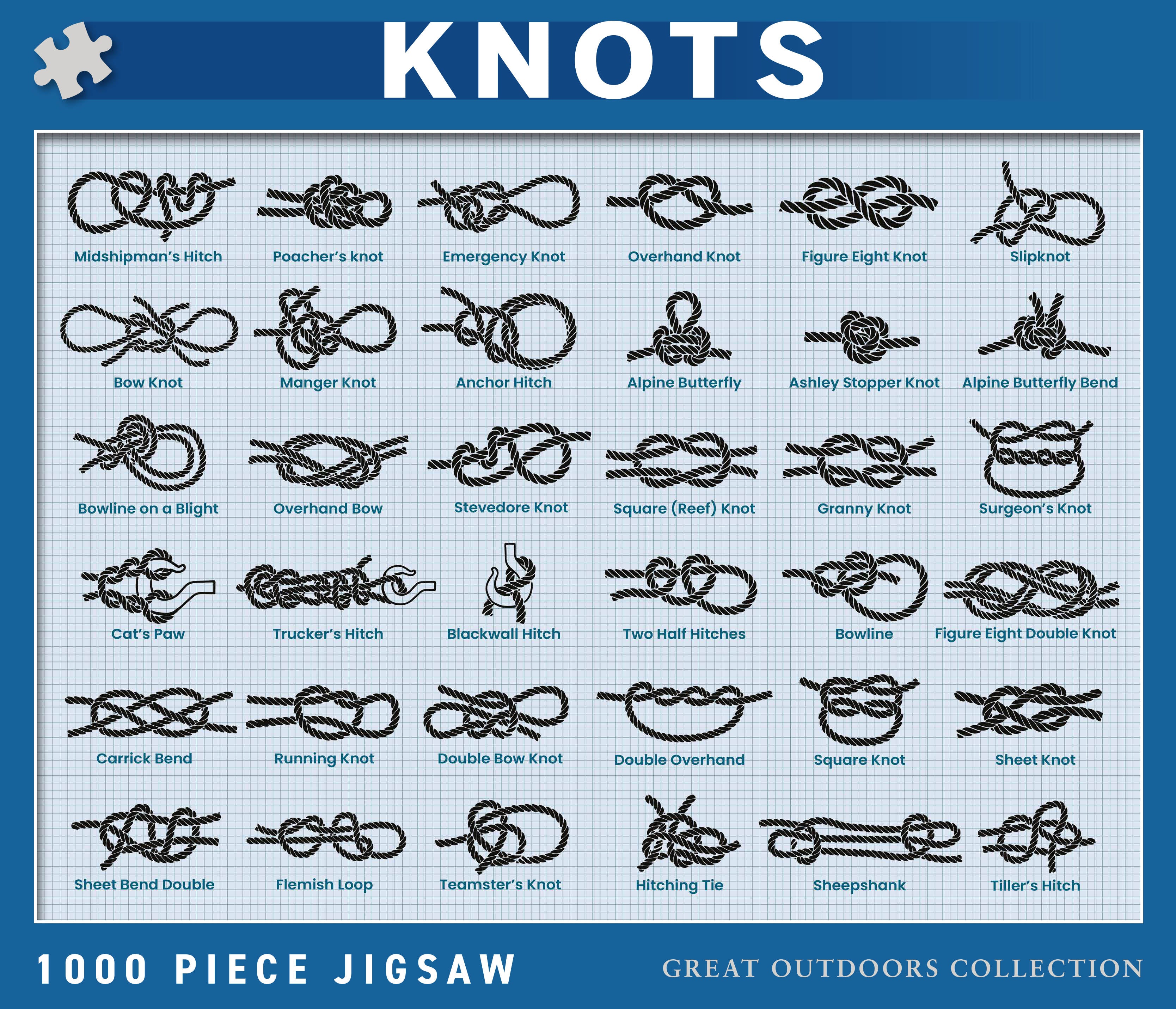 Knots Jigsaw - 1000 Pieces