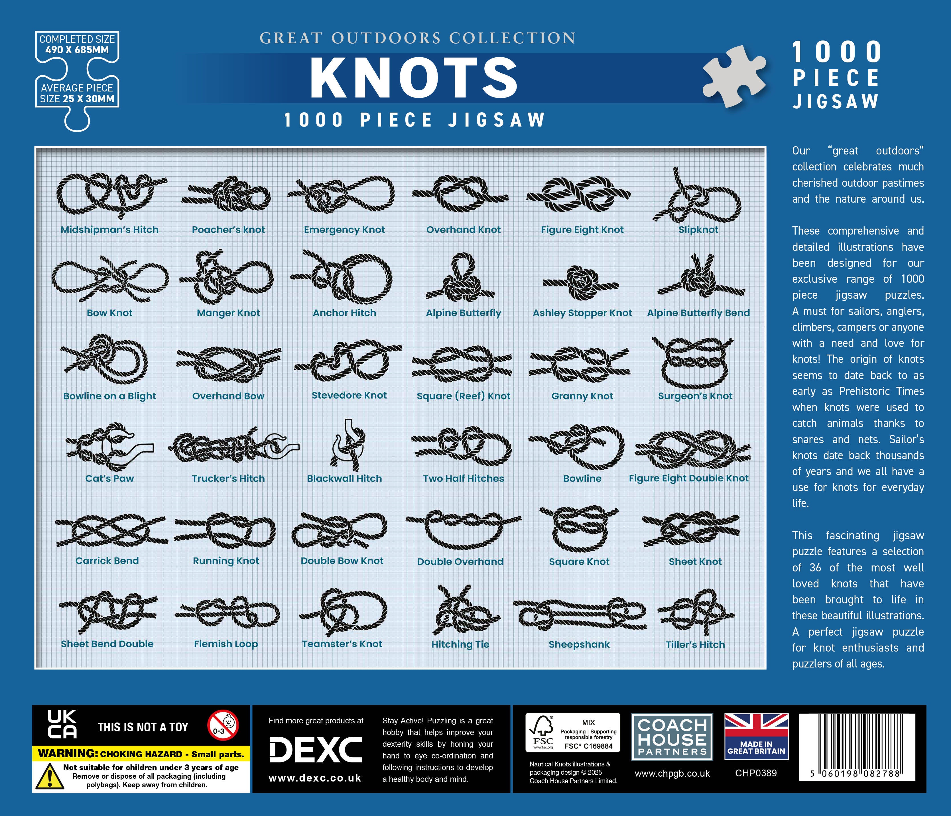 Knots Jigsaw - 1000 Pieces