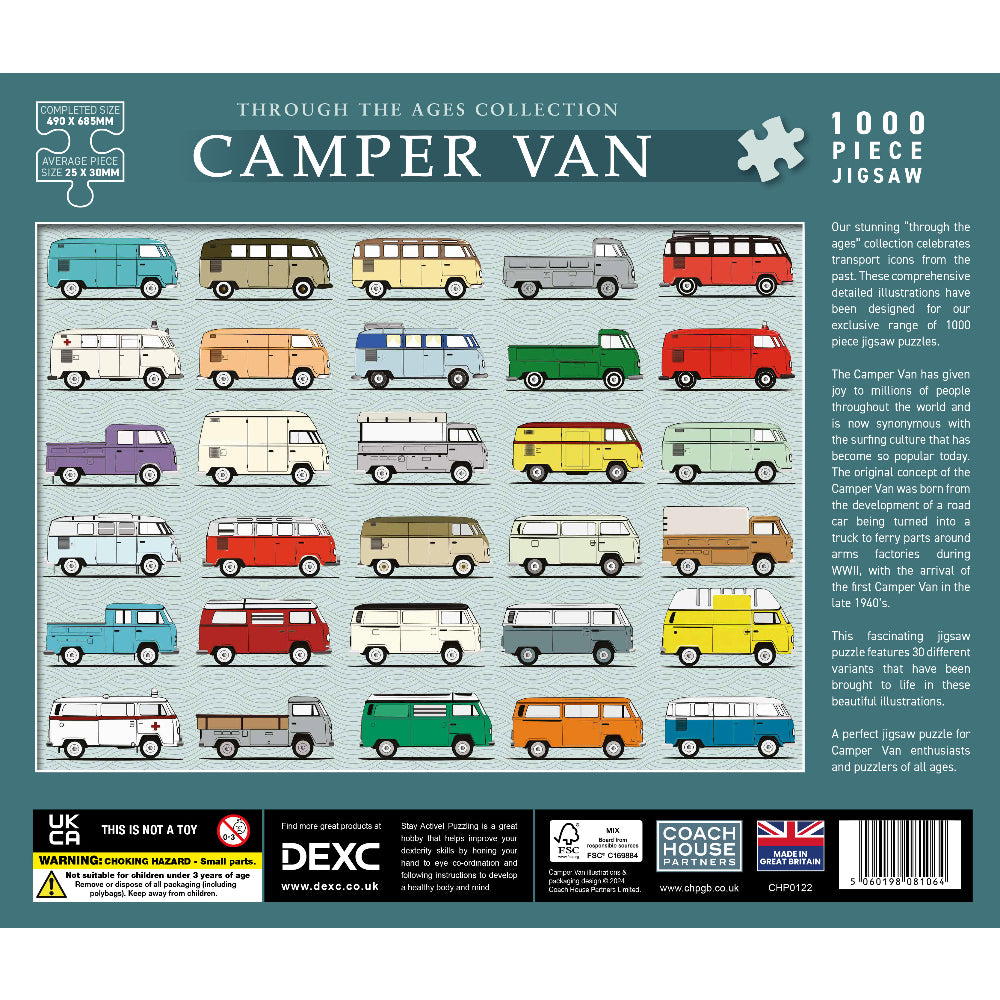 Camper Van Jigsaw - 1000 Pieces