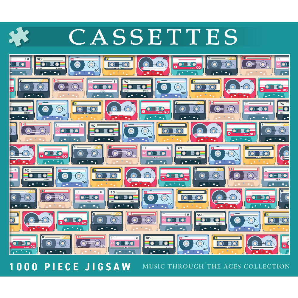 Cassette Tapes Jigsaw - 1000 Pieces