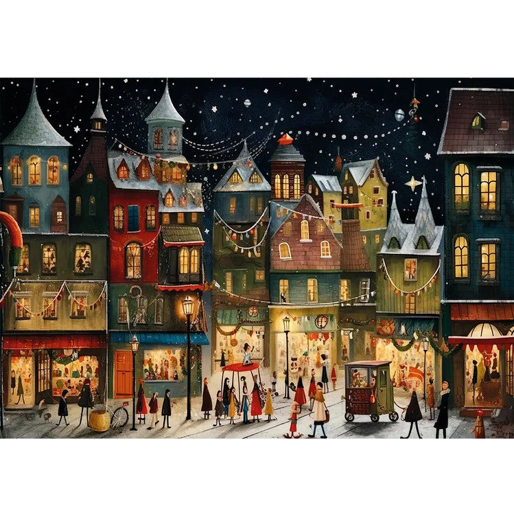 Christmas in the City Jigsaw Puzzle