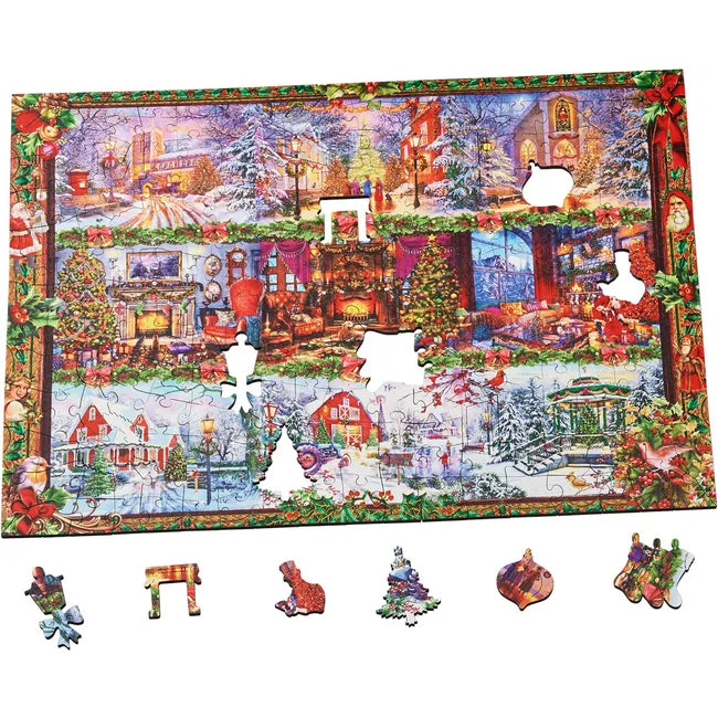 Christmas Frame Jigsaw Puzzle