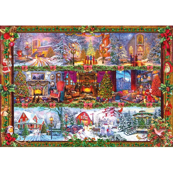 Christmas Frame Jigsaw Puzzle