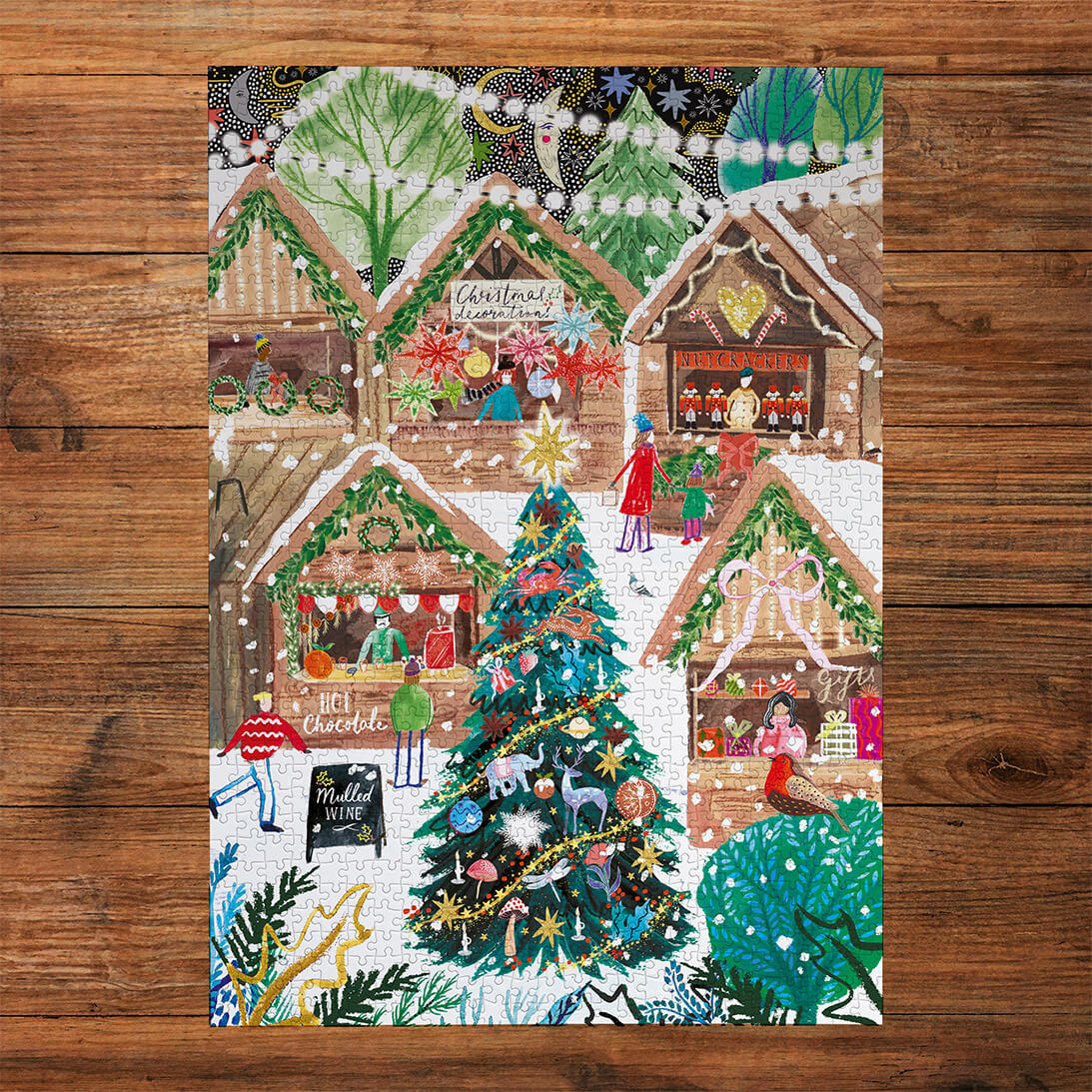 Christmas In London Jigsaws - 3 x 500 Pieces