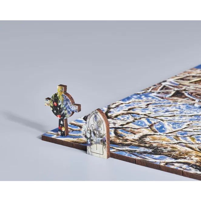 Church In The Snow Jigsaw Puzzle