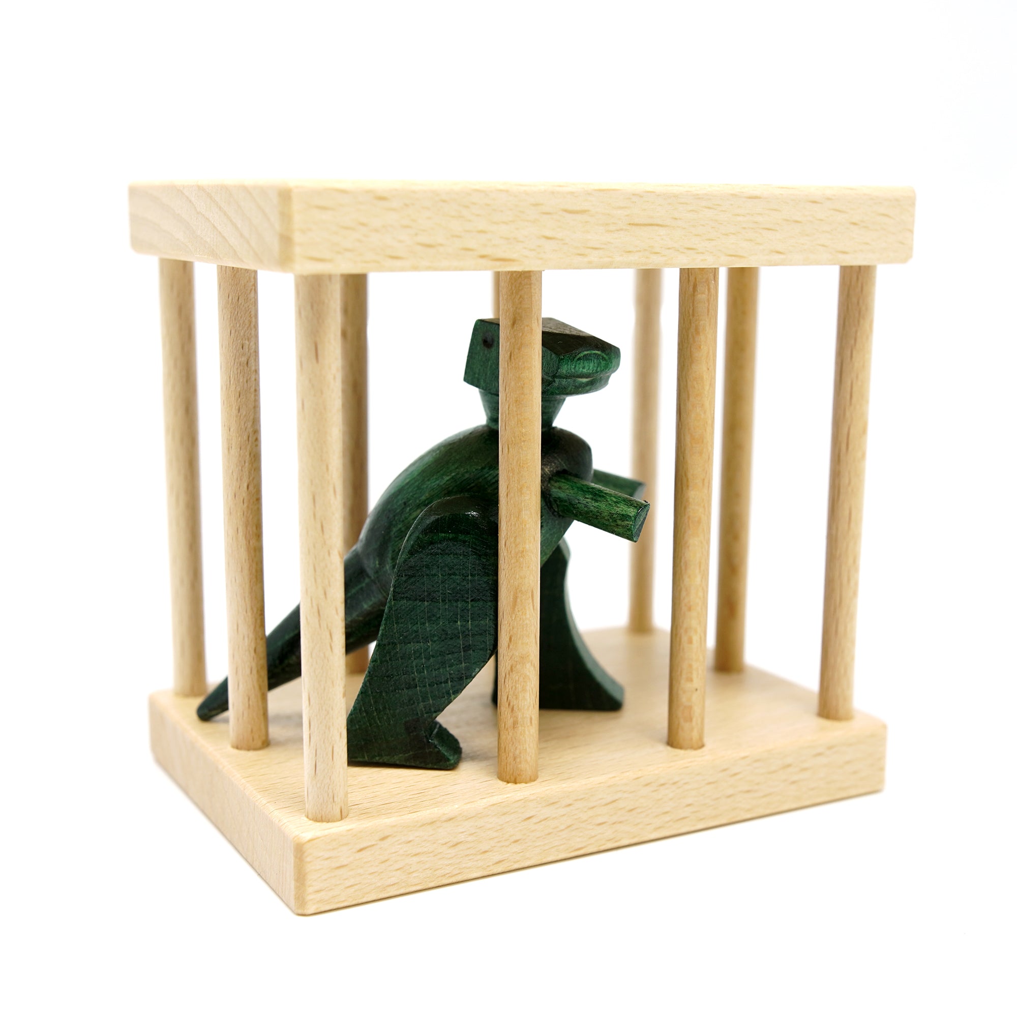 Dinosaur in the Cage Puzzle