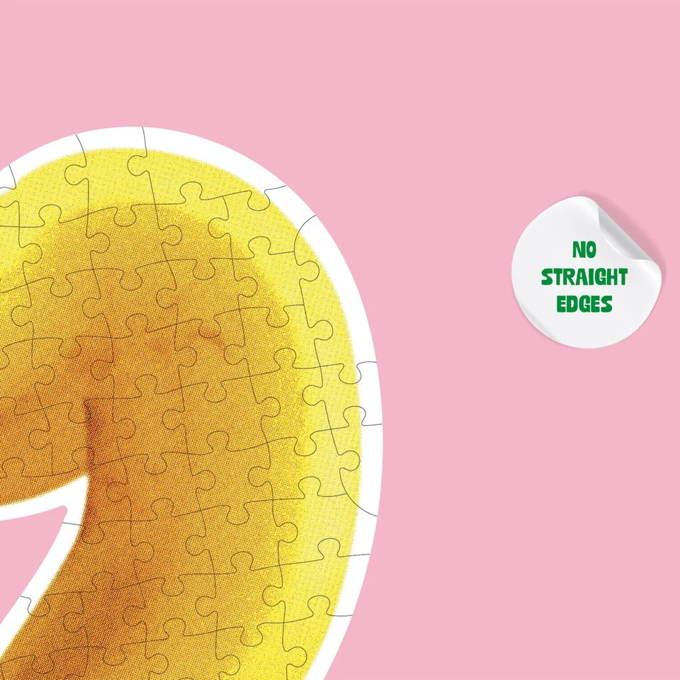 Big Bendy Banana Shaped Jigsaw - 500 Pieces