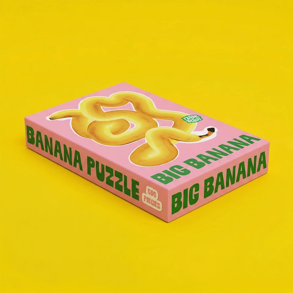 Big Bendy Banana Shaped Jigsaw - 500 Pieces