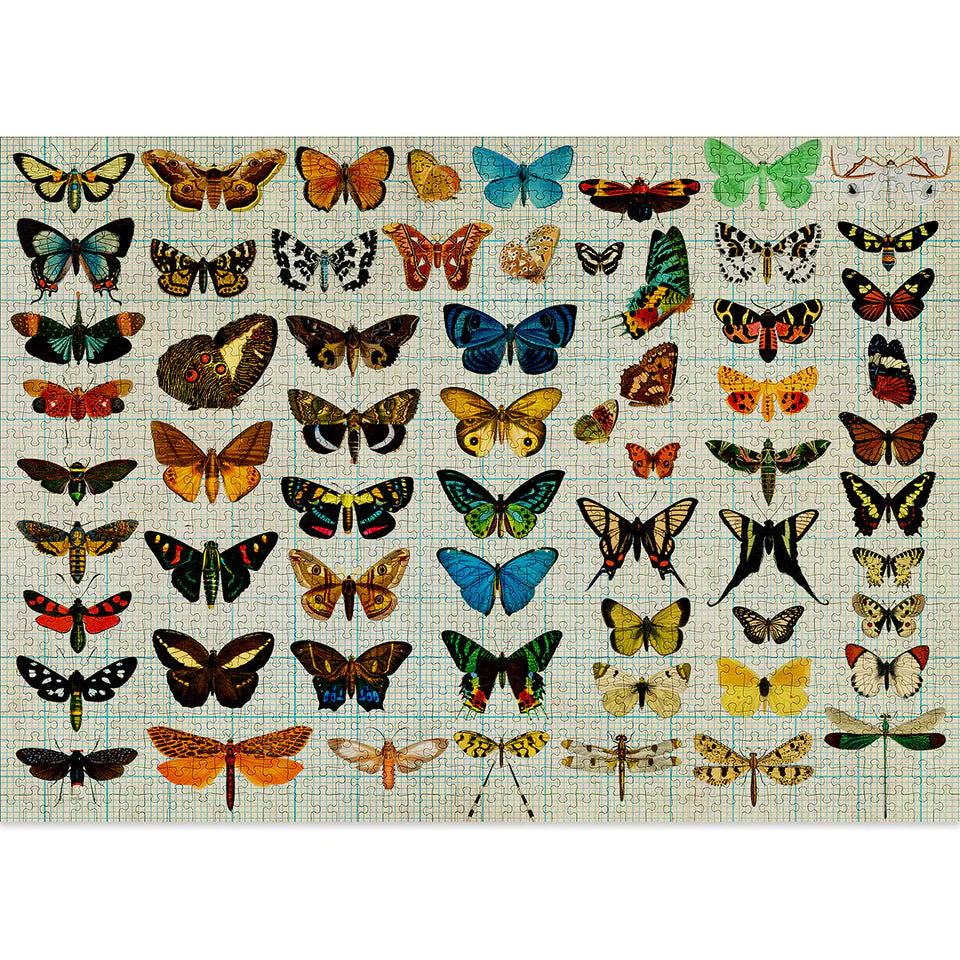 Entomology Jigsaw Puzzle - 1000 Pieces