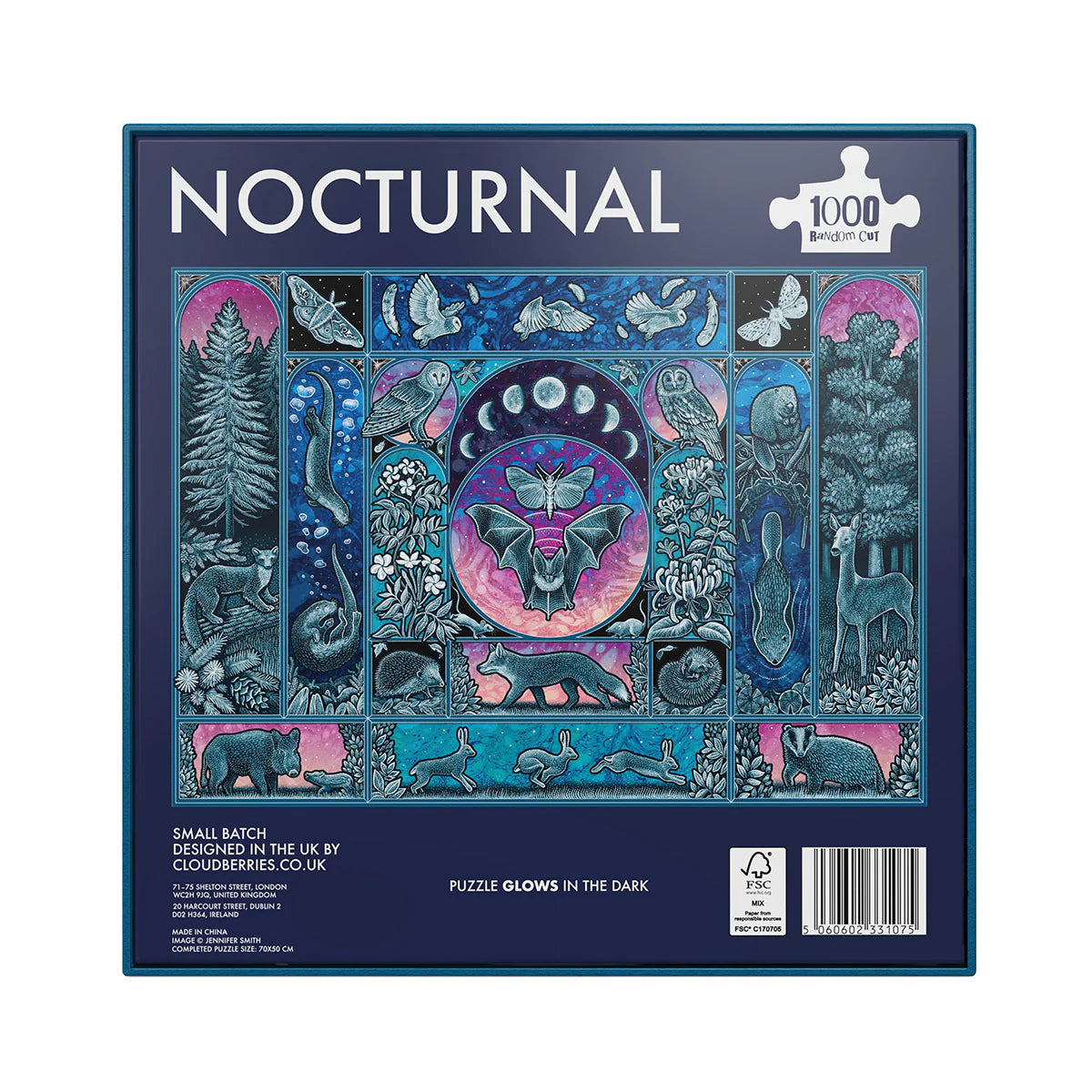 Nocturnal Glow in the Dark Jigsaw Puzzle - 1000 Pieces