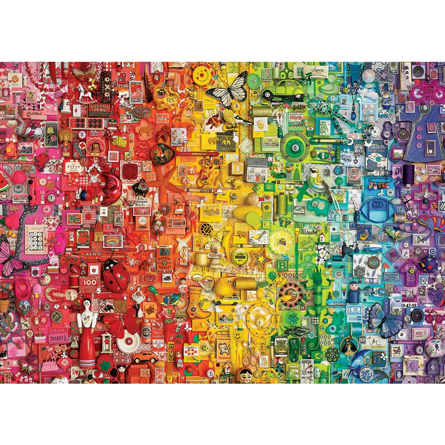 Colourful Rainbow Jigsaw - 1000 Pieces
