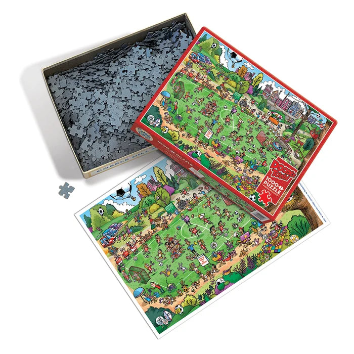 Doodletown: Offside Antics Jigsaw - 1000 Pieces