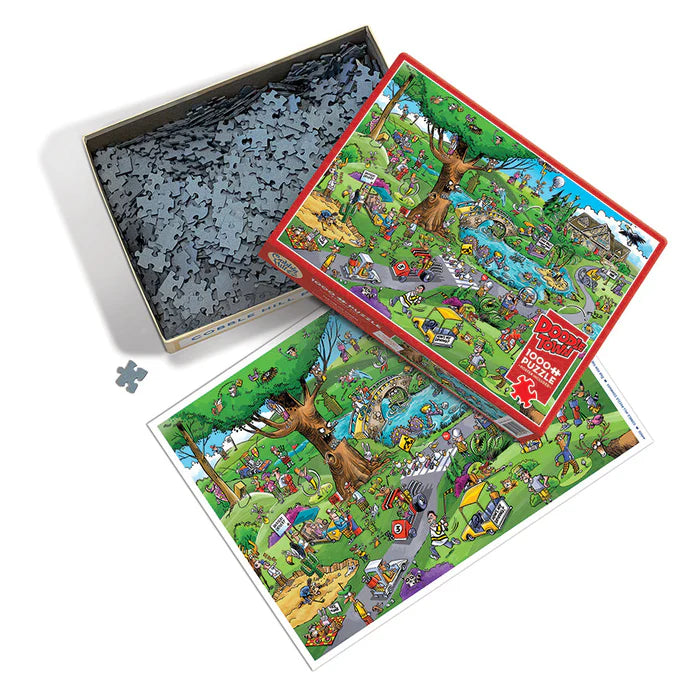 Doodletown: Par For The Course Jigsaw - 1000 Pieces