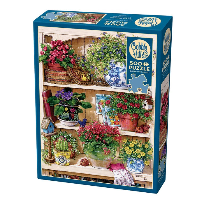 Flower Cupboard Jigsaw - 500 Pieces