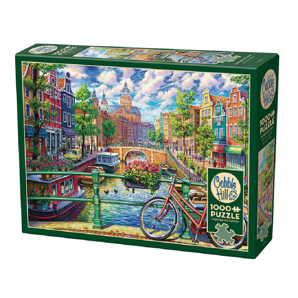 Amsterdam Canal Jigsaw - 1000 Pieces