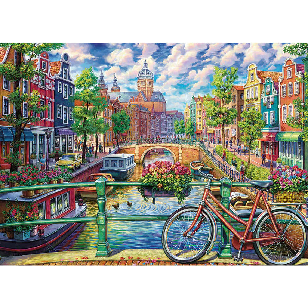 Amsterdam Canal Jigsaw - 1000 Pieces