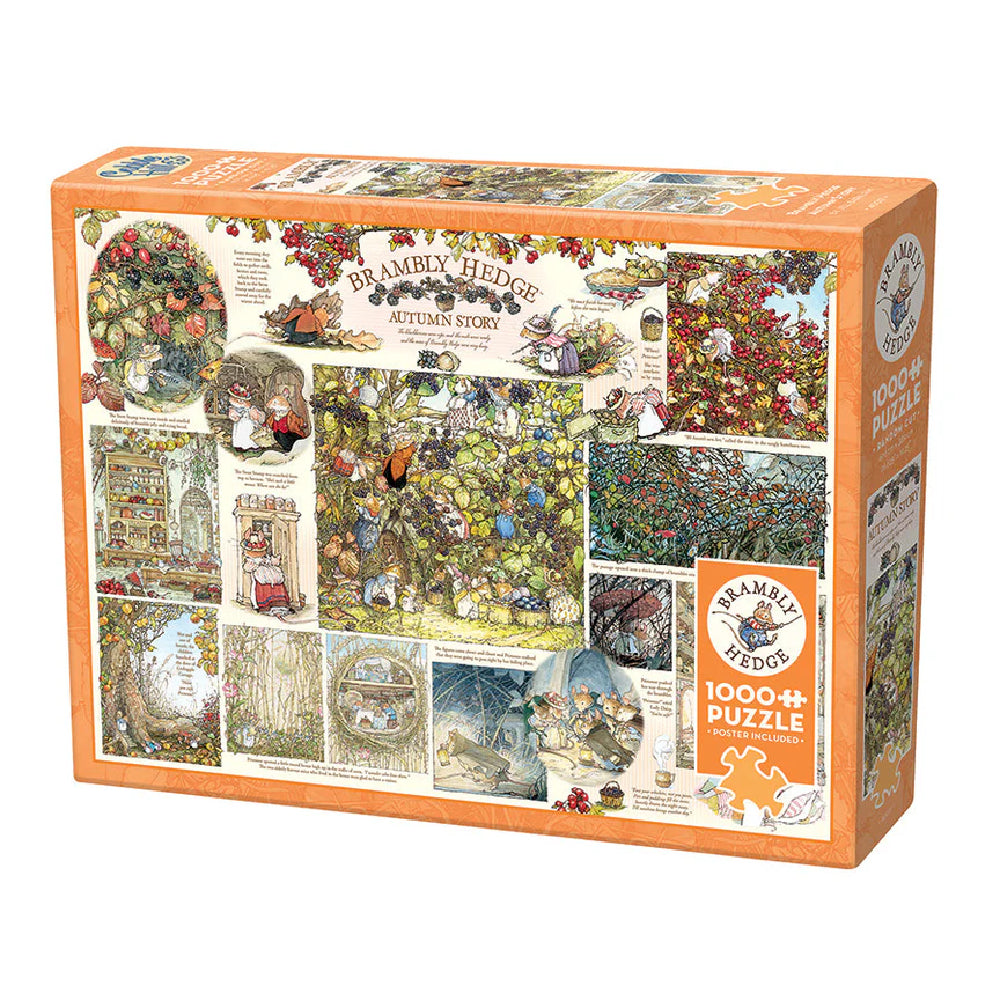 Brambly Hedge Autumn Story Jigsaw - 1000 Pieces