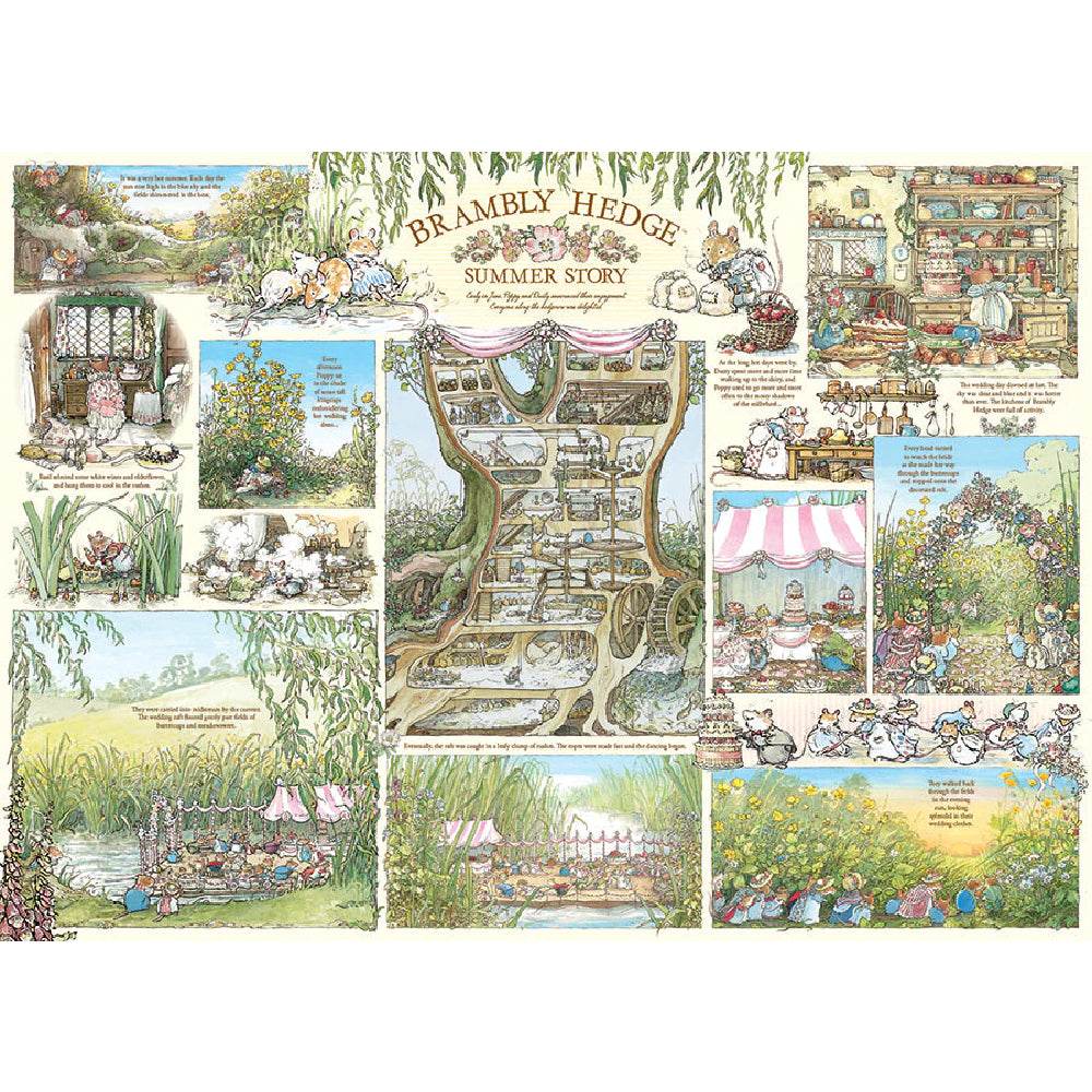 Brambly Hedge Summer Story Jigsaw - 1000 Pieces