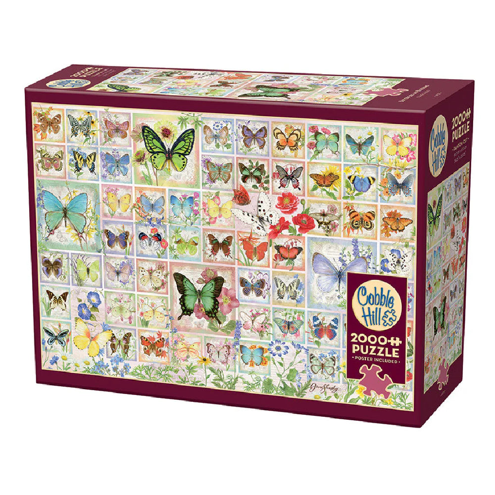 Butterflies and Blossom Jigsaw - 2000 Pieces