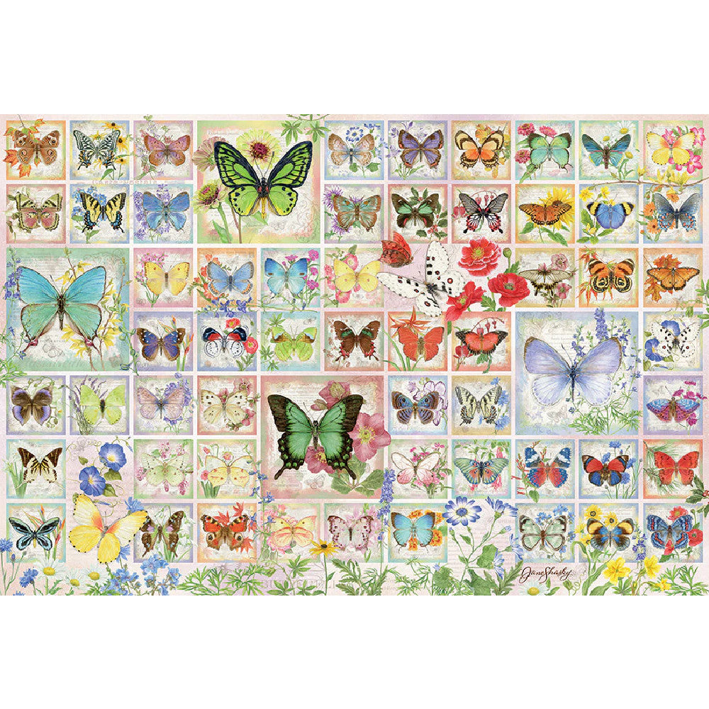 Butterflies and Blossom Jigsaw - 2000 Pieces