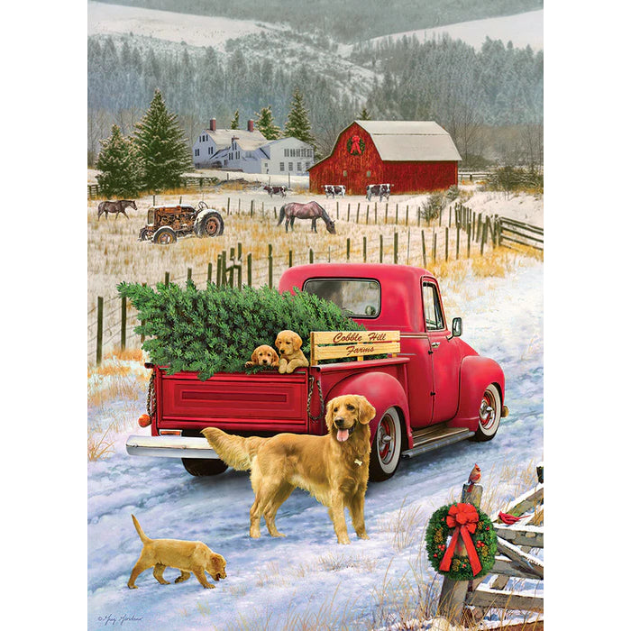 Christmas On The Farm Jigsaw - 1000 Pieces