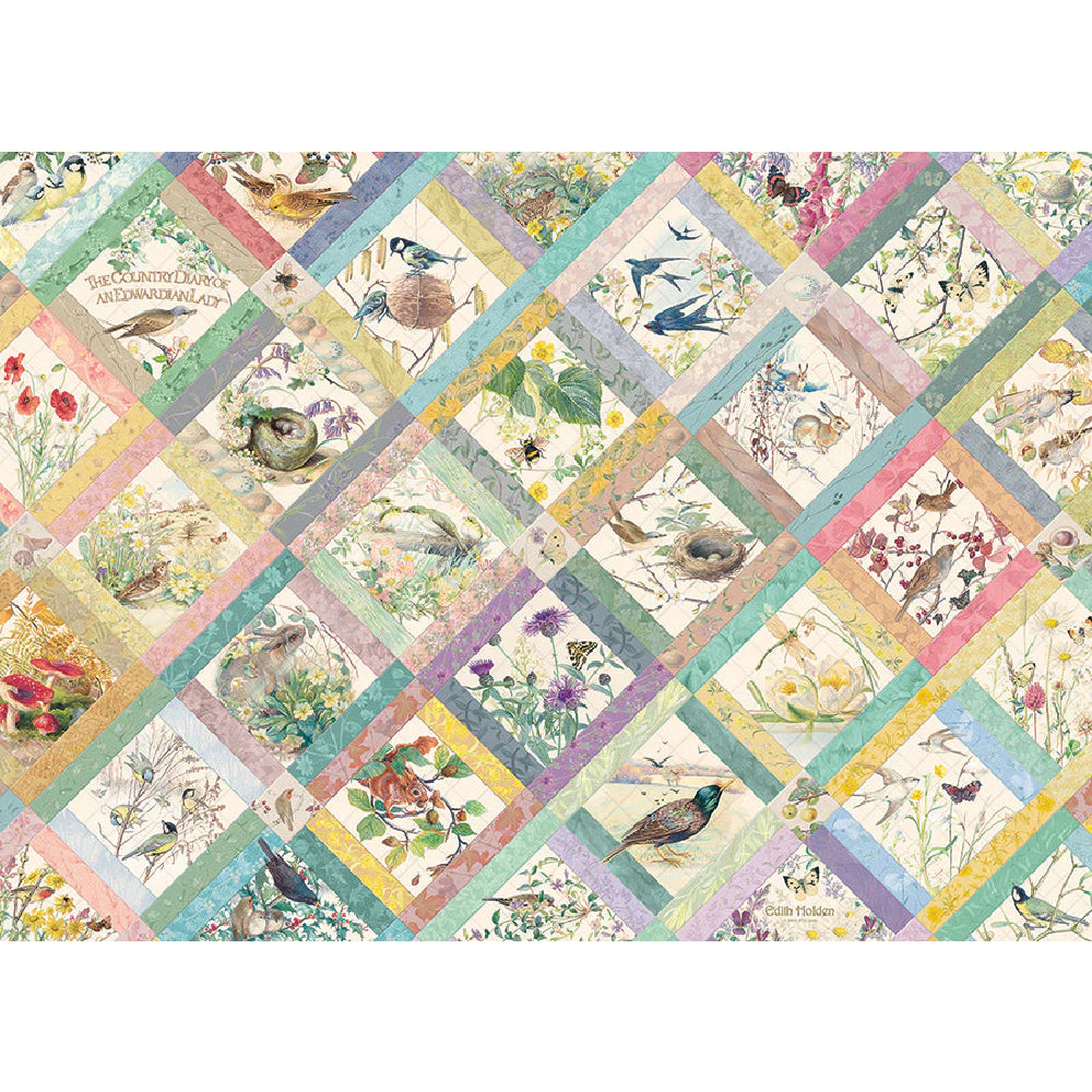 Country Diary Quilt Jigsaw - 1000 Pieces