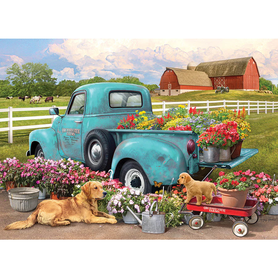 Flower Truck Jigsaw - 1000 Pieces