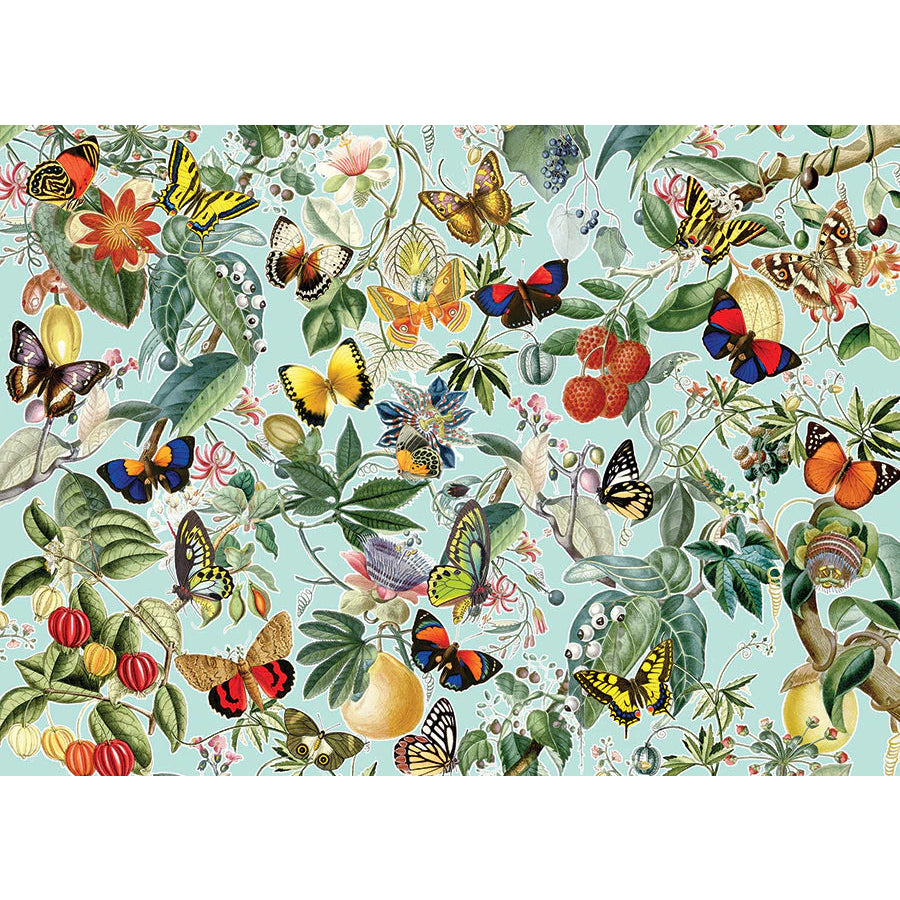 Fruit And Flutterbies Jigsaw - 1000 Pieces