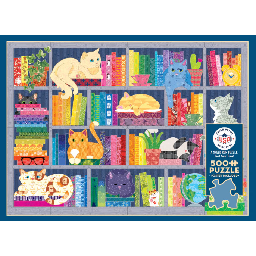 Rainbow Cats Jigsaw - 500 Pieces