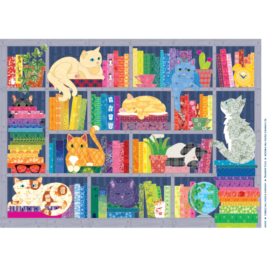 Rainbow Cats Jigsaw - 500 Pieces