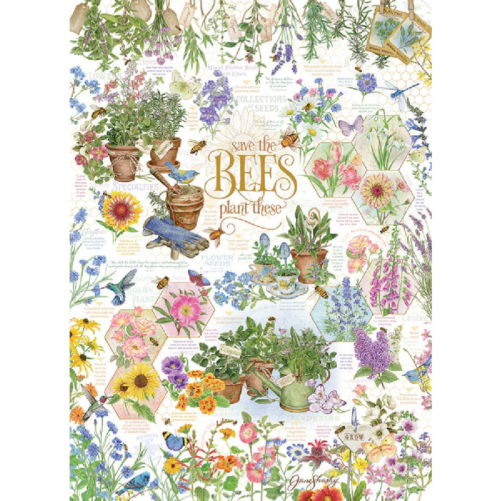 Save The Bees Jigsaw - 1000 Pieces