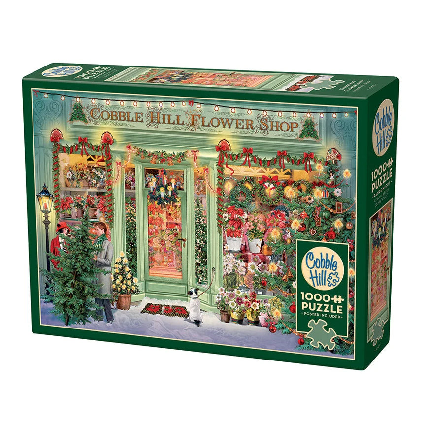 Christmas Flower Shop Jigsaw - 1000 Pieces