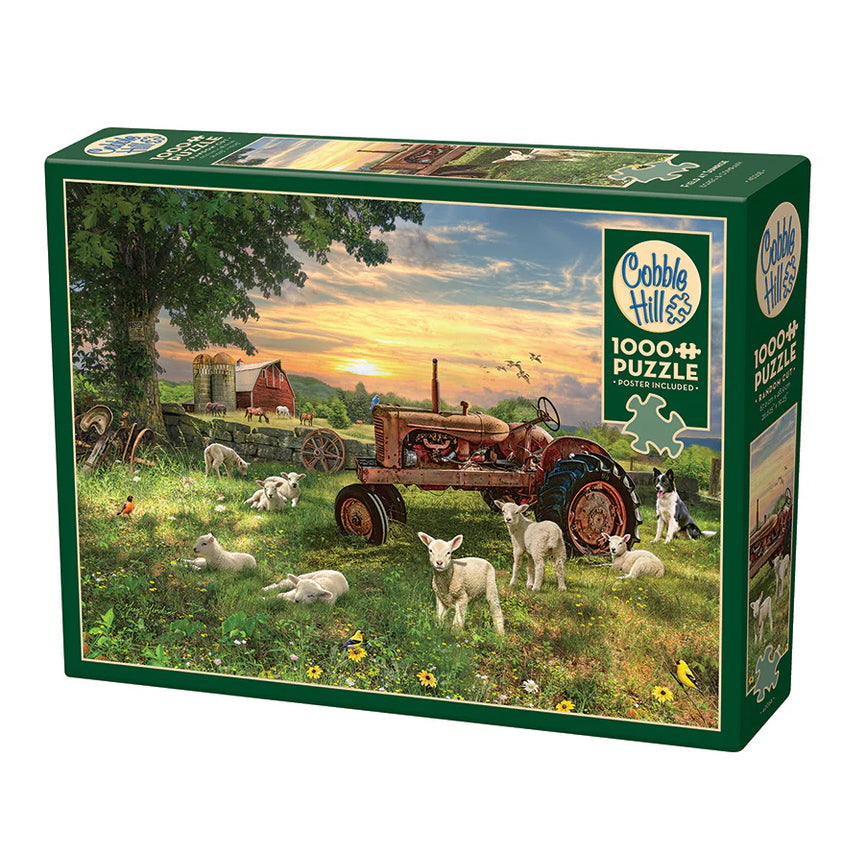 Field At Sunrise Jigsaw - 1000 Pieces