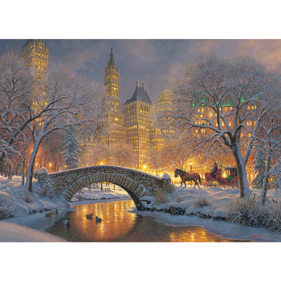 Winter In The Park Jigsaw - 500 Pieces