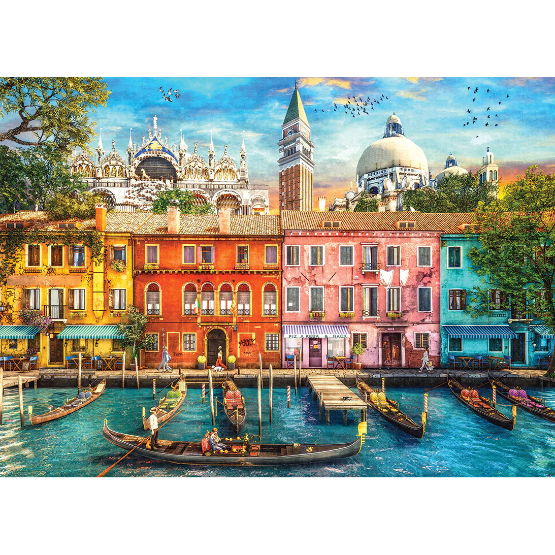 Colours Of Venice Jigsaw - 1000 Pieces