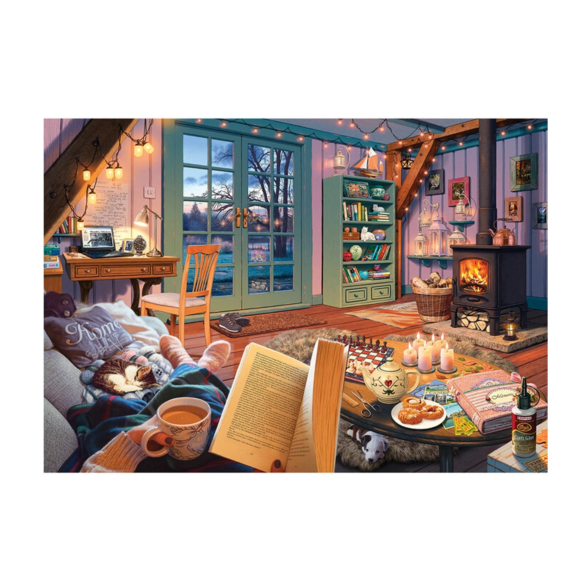 Cosy Evenings Jigsaw Puzzle