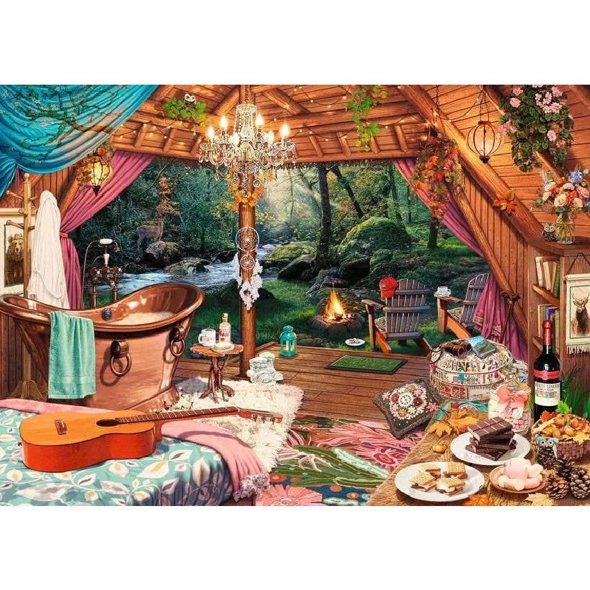 Cozy Glamping Jigsaw - 500 Pieces