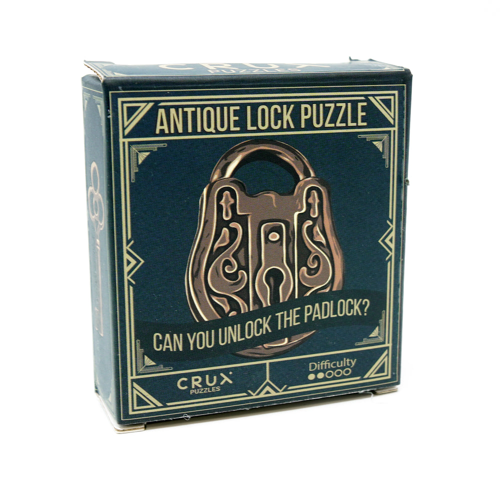 Antique Lock Puzzle | Puzzle Gift For Adults - Interesting Lock Puzzle