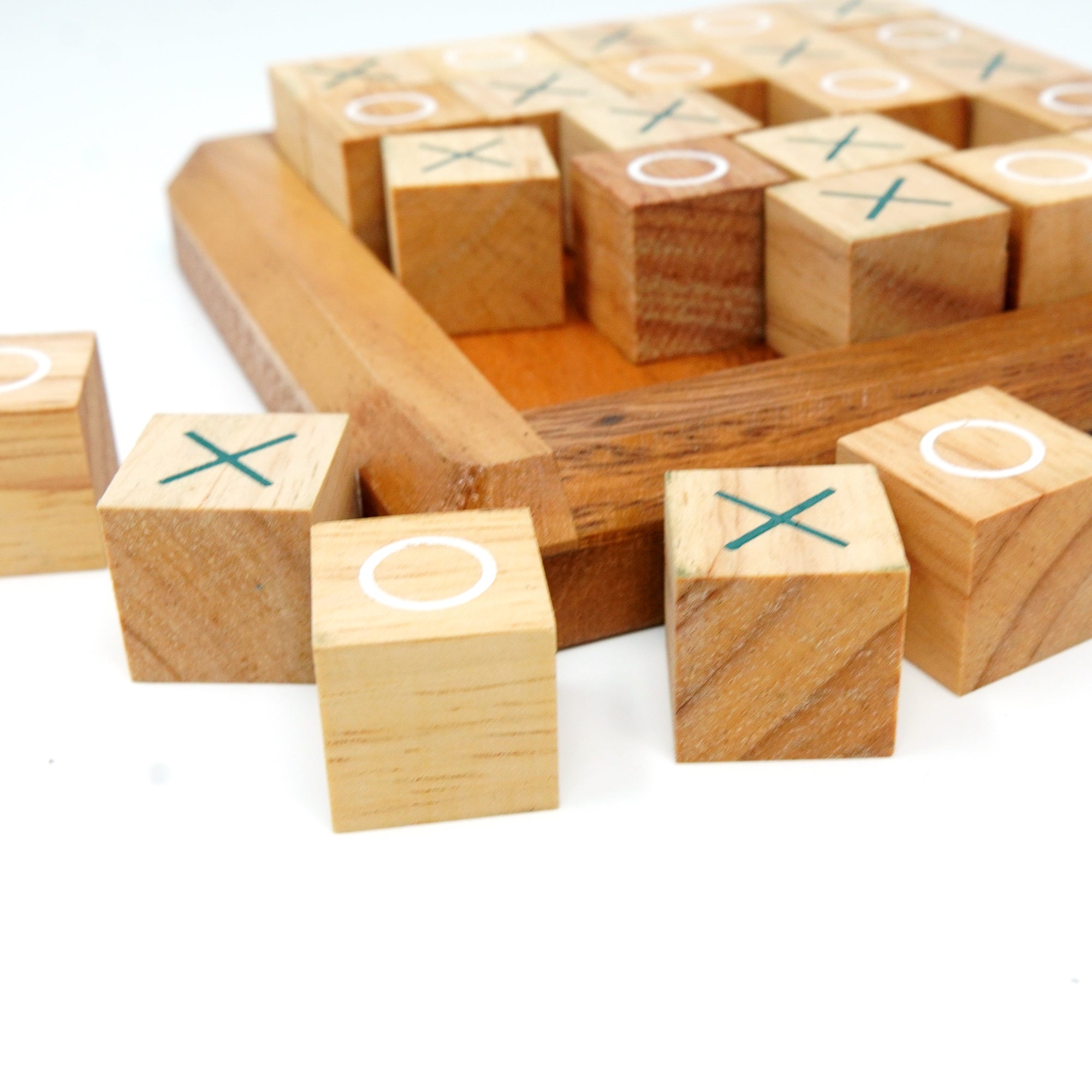 Five in a Row Wooden Game