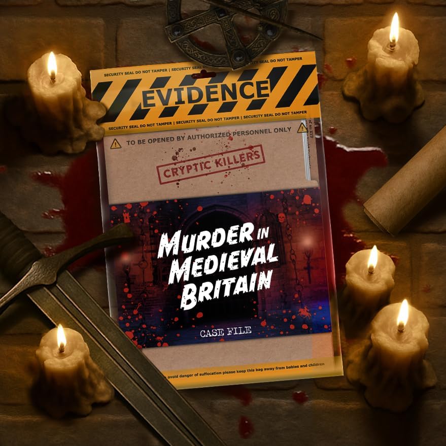 Murder in Medieval Britain Cold Case Puzzle