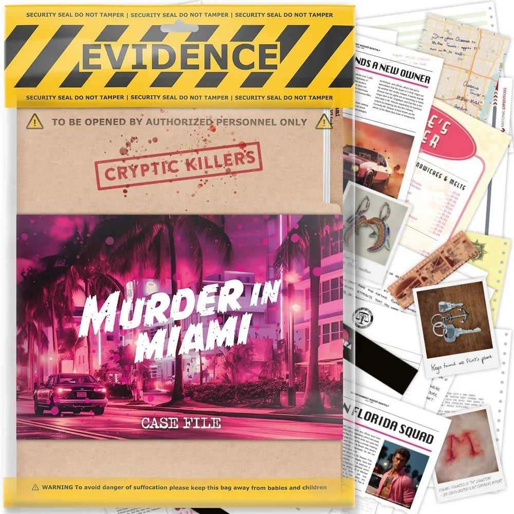 Murder in Miami Cold Case Puzzle