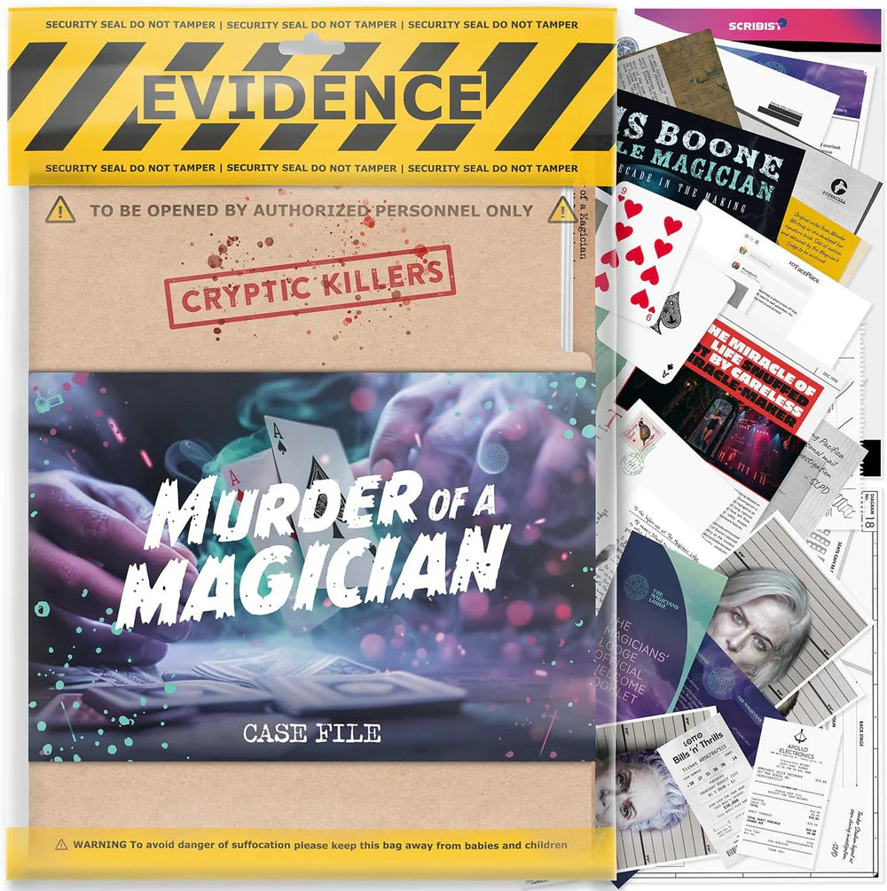 Murder of a Magician Cold Case Puzzle
