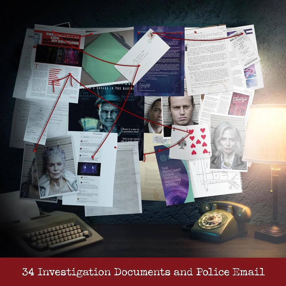 Murder of a Magician Cold Case Puzzle