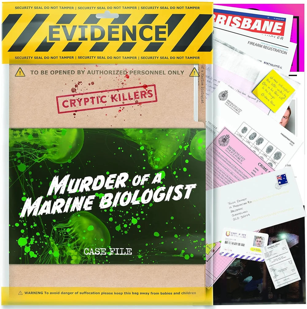 Murder of a Marine Biologist Cold Case Puzzle