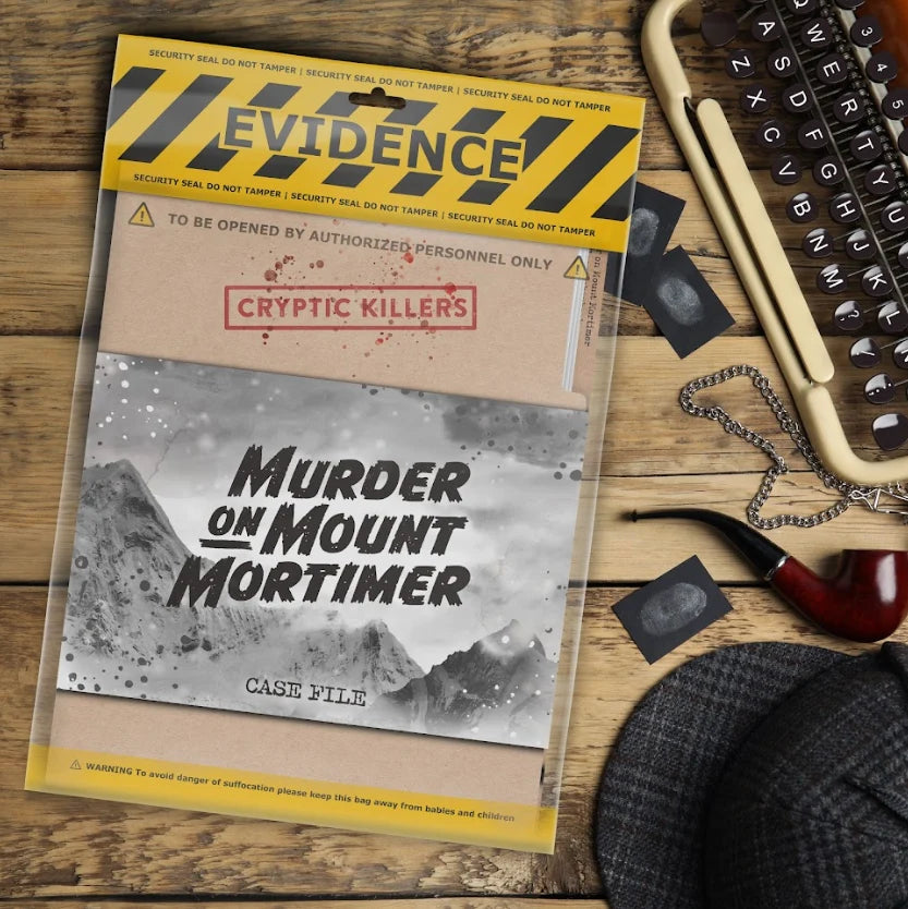 Murder on Mount Mortimer Cold Case Puzzle